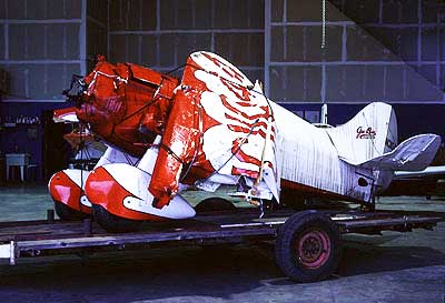 On May 23, 1997, Crosby Gee Bee Sportster, N11044 crashed few miles short of runway while approaching Watsonville airport for the airshow. Luckily the pilot was able to walk away from the crash.